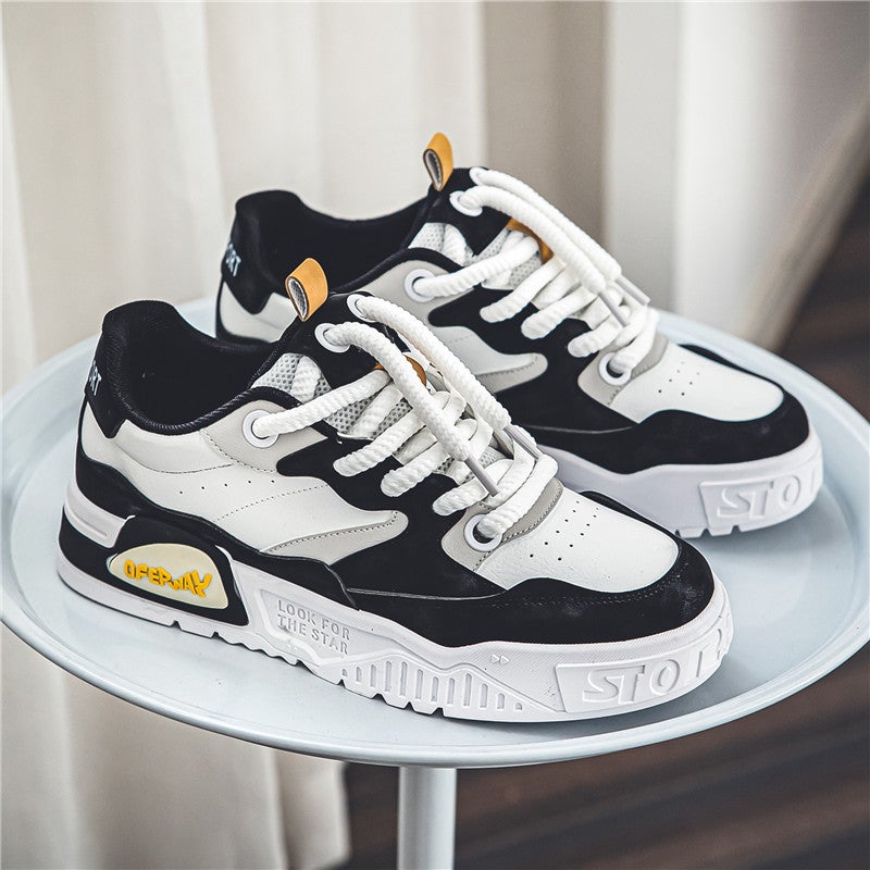 Men'S Shoes National Tide Shoes Spring New Fashion Breathable Casual Shoes Low Tide Shoes For Teenagers A Generation Of Hair - Image 5